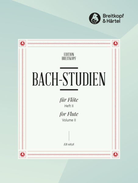 Bach Studies for Flute Volume 2 for Flute