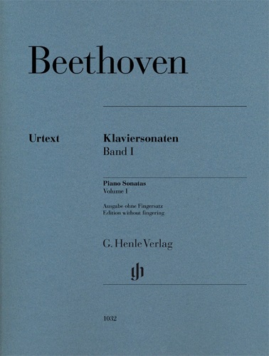 Beethoven Piano Sonatas, Volume I (without fingering)
